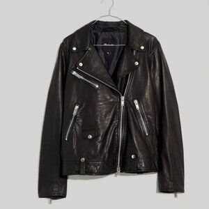 Madewell Oversized Leather Jacket